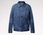 Monogram Denim Workwear Overshirt