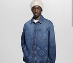 Monogram Denim Workwear Overshirt
