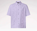 Embroidered Short-Sleeved Shirt