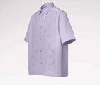 Embroidered Short-Sleeved Shirt