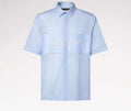 Embroidered Signature Short-Sleeved Shirt