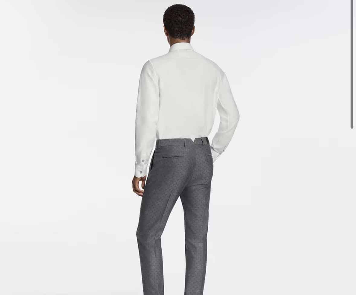 Monogram Long-Sleeved Evening Shirt