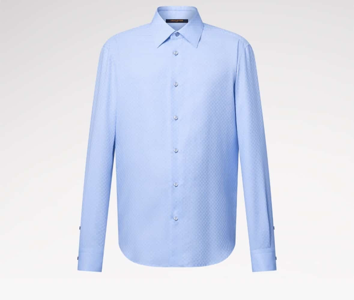 Damier Long-Sleeved Shirt