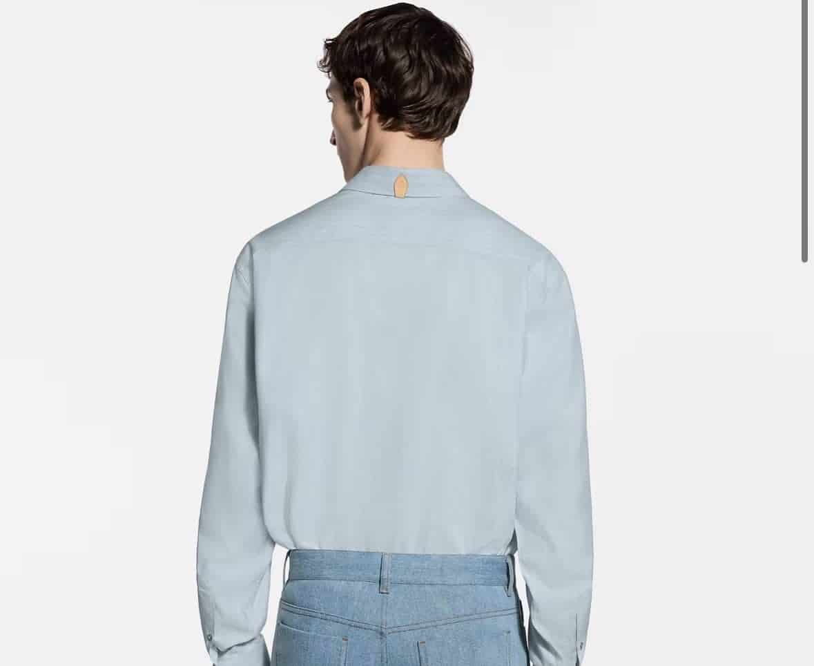 Striped Long-Sleeved Silk-Blend Shirt
