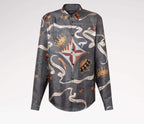 Printed Silk Shirt