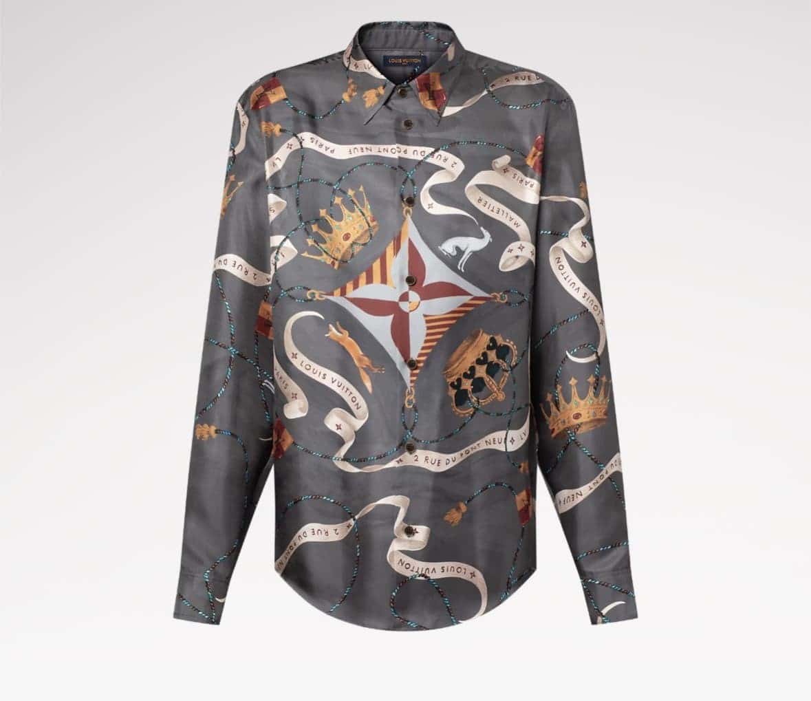 Printed Silk Shirt
