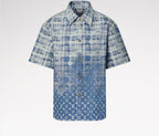 Denim Short-Sleeved Shirt
