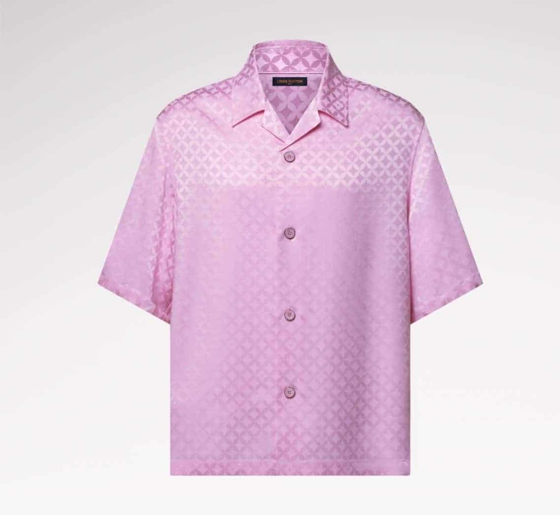 Graphic Jacquard Short-Sleeved Shirt