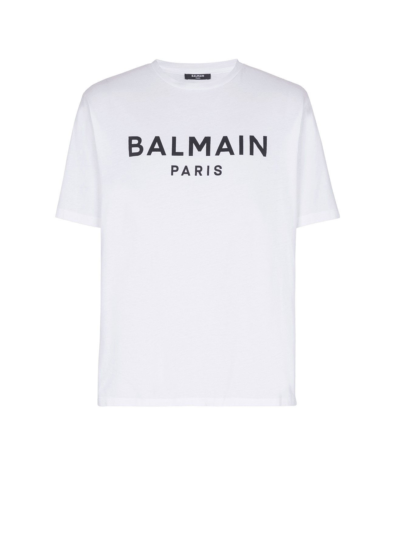 T-shirt with Balmain Paris print