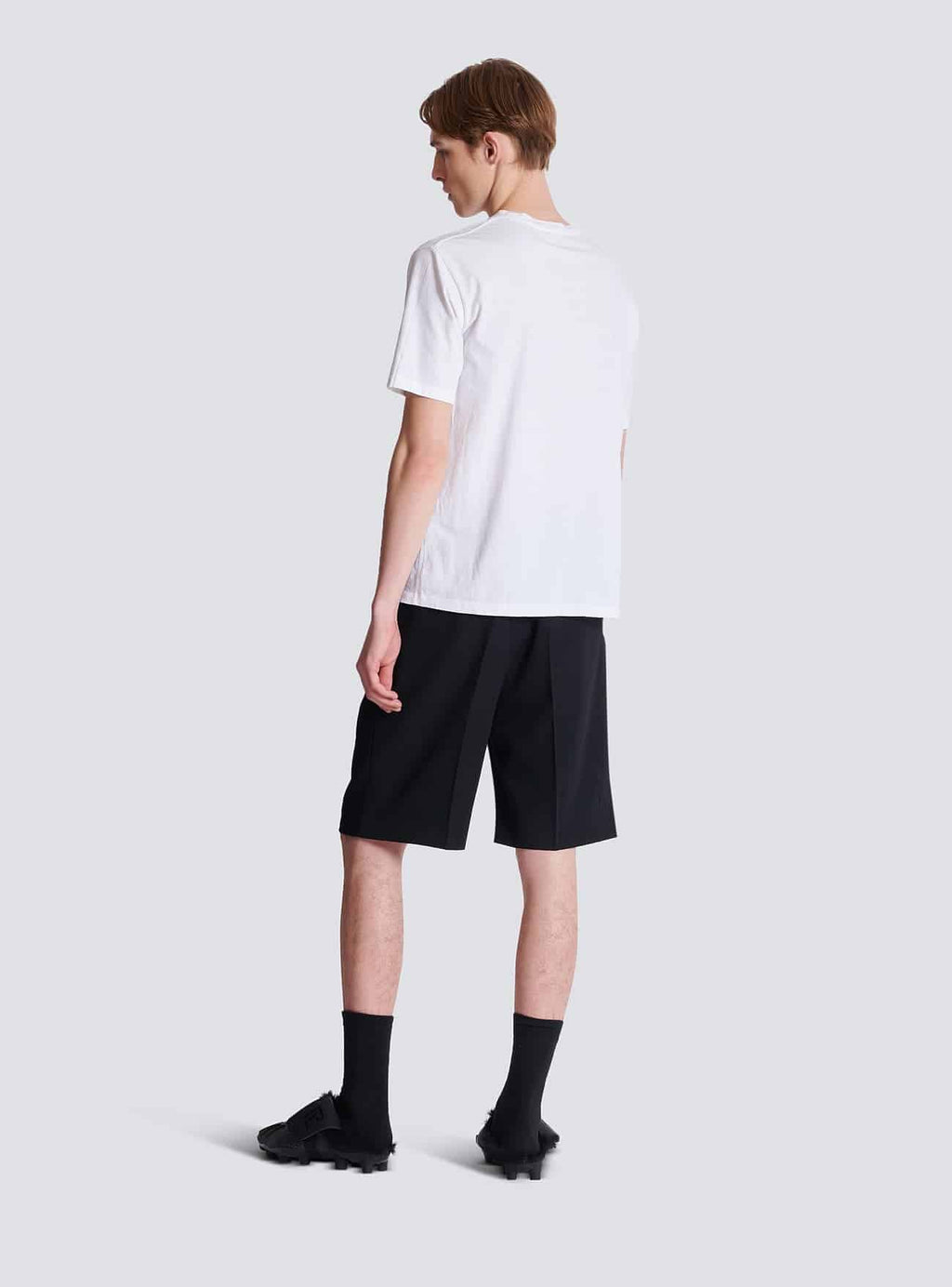 T-shirt with Balmain Paris print