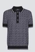 PB Labyrinth knit polo shirt