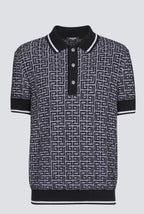 PB Labyrinth knit polo shirt