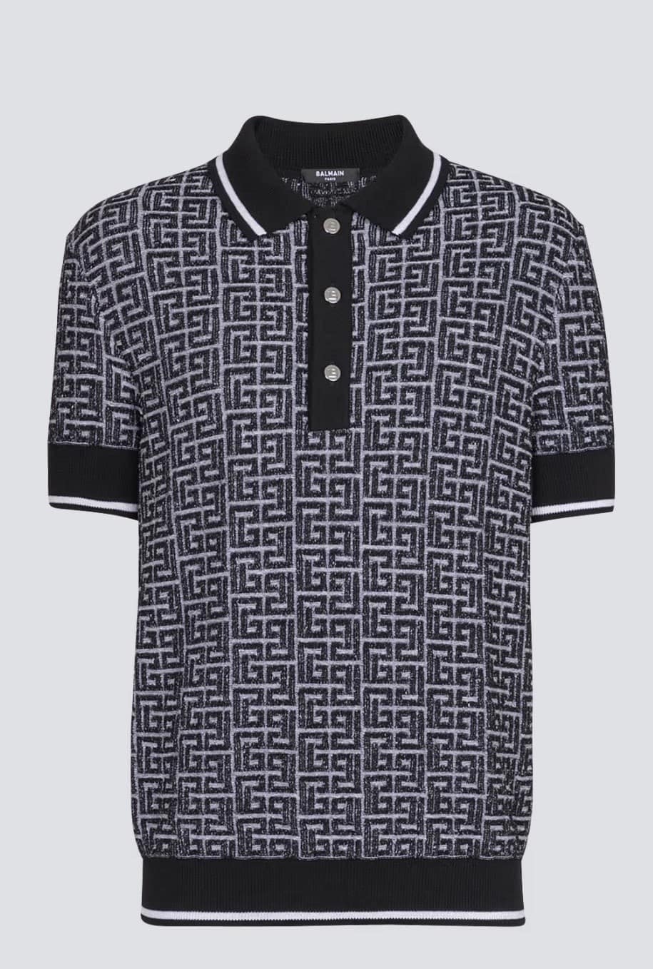 PB Labyrinth knit polo shirt