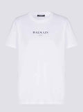 T-shirt with Balmain print