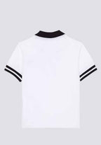 Two-tone polo shirt