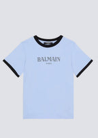 T-shirt with Balmain Paris print