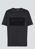 Big couture label flock t-shirt, regular fit