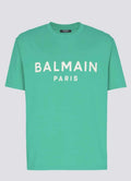 T-shirt with Balmain Paris print