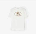 Check Knight Stamp Cotton T-shirtPrice