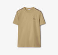 Check Trim Cotton T-shirt