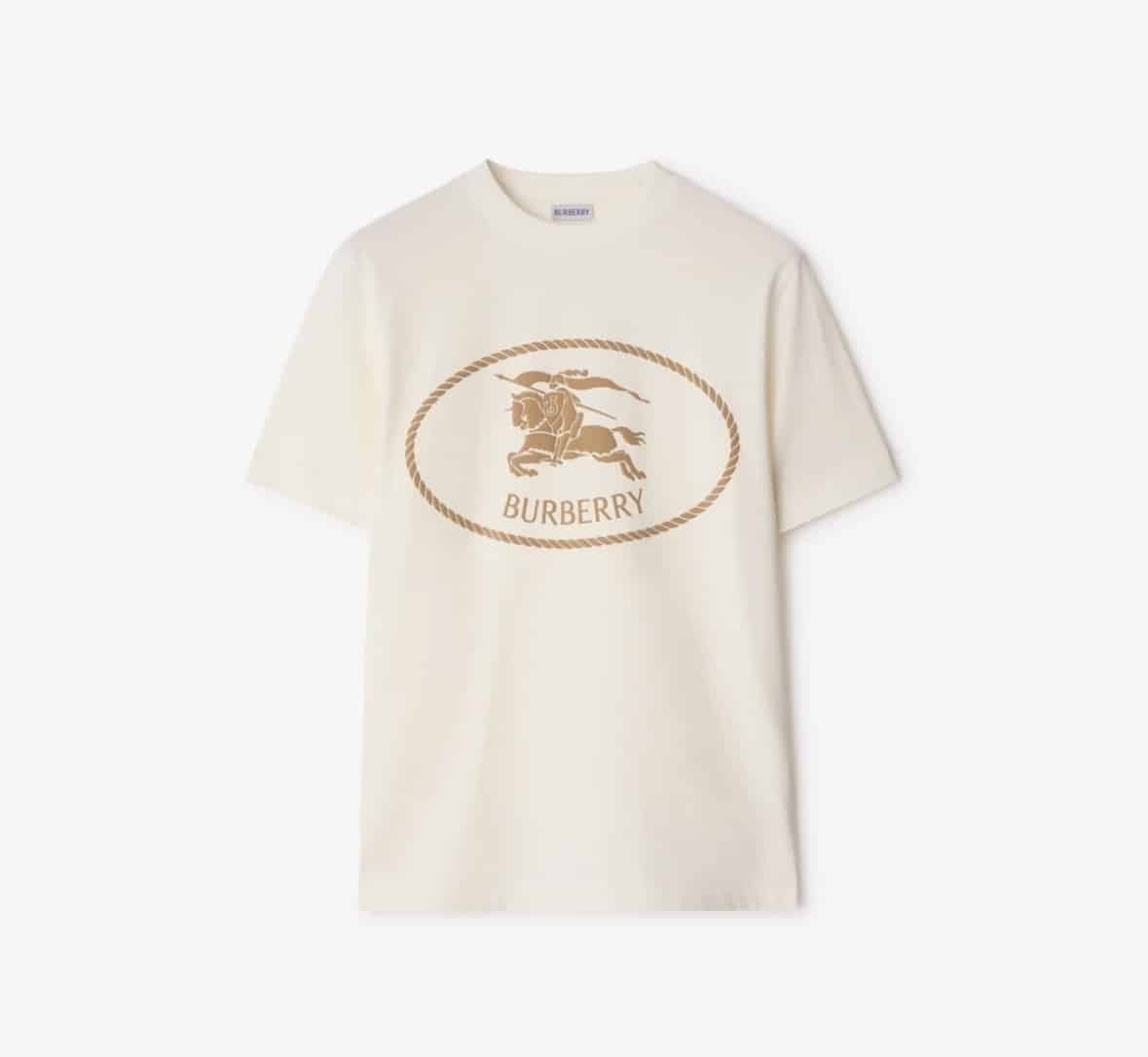 Knight Stamp Cotton T-shirtPrice