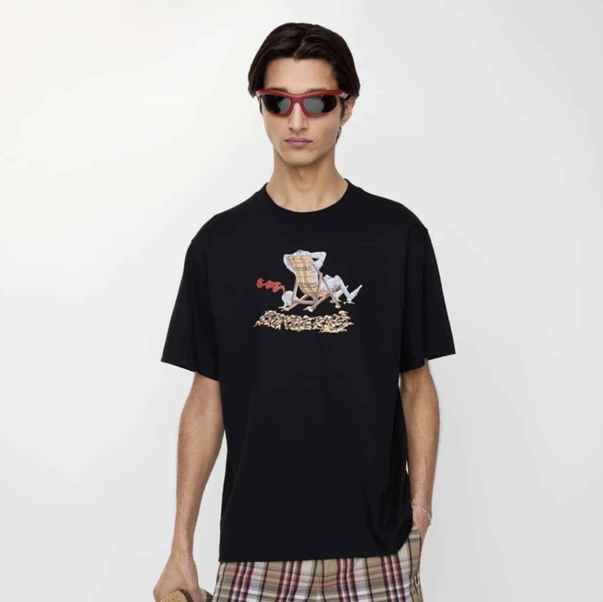 Beach Knight Cotton T-shirt