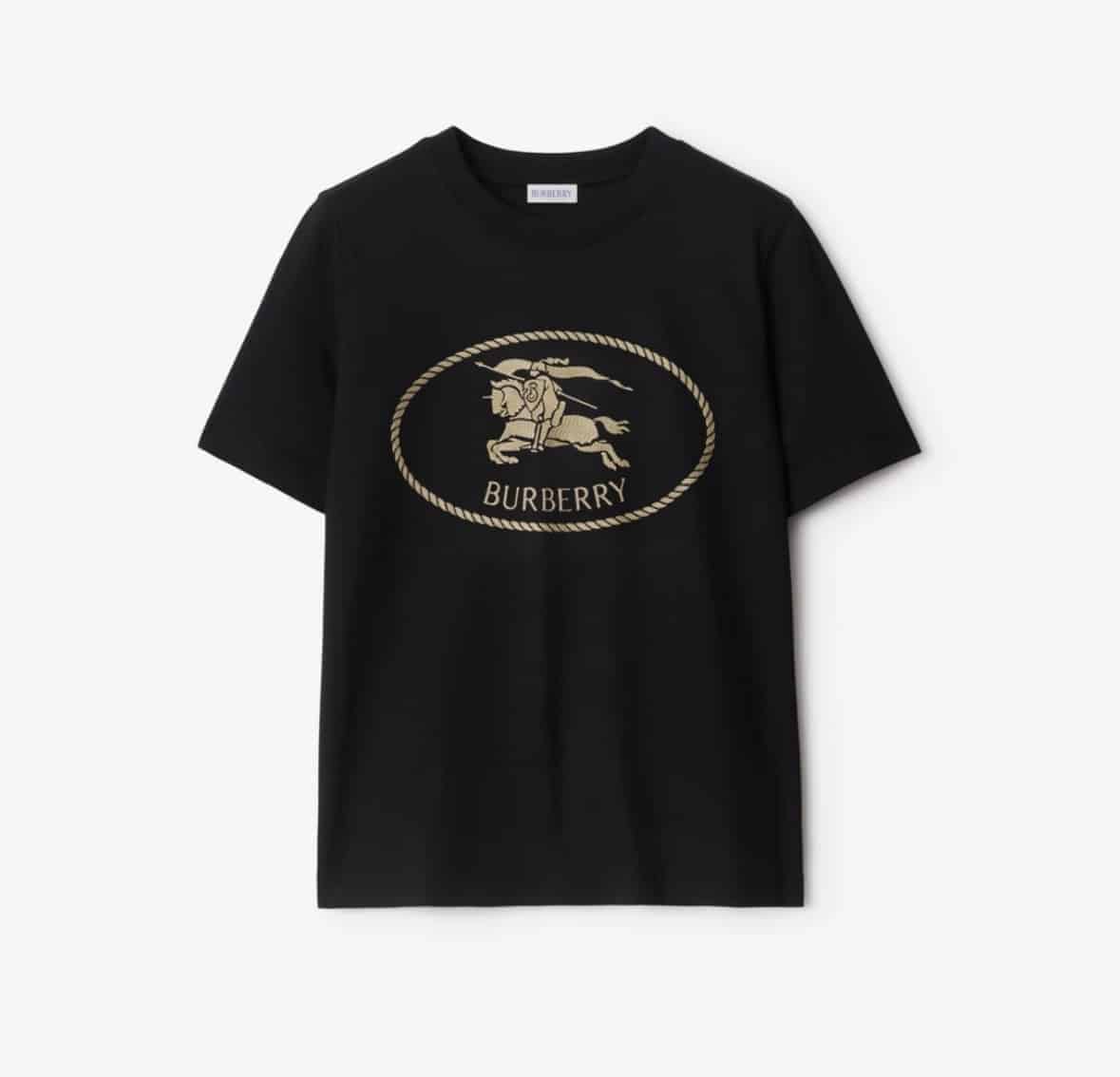 Knight Stamp Cotton T-shirtPrice