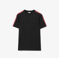 Check Trim Cotton T-shirt