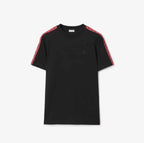 Check Trim Cotton T-shirt