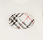 Check Knight Stamp Cotton T-shirtPrice