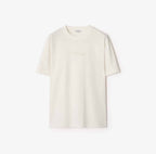 Check Cursive Logo Cotton T-shirtPrice
