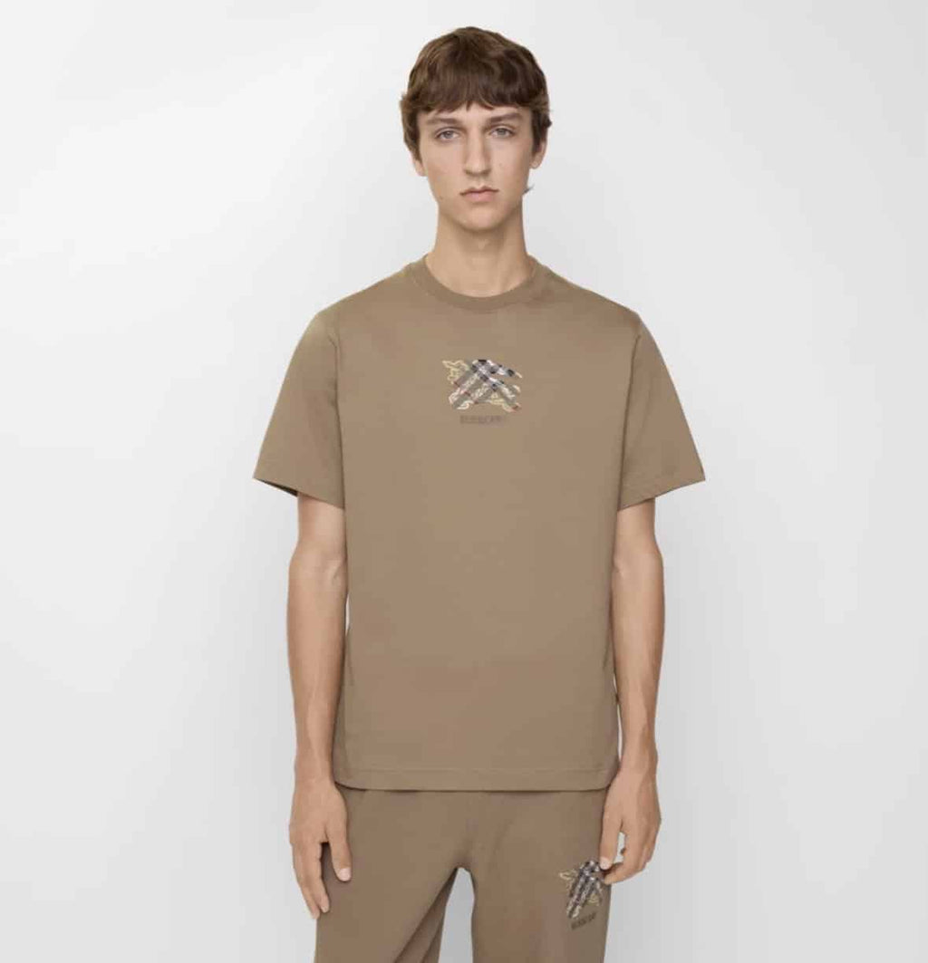 EKD Check Cotton T-shirt