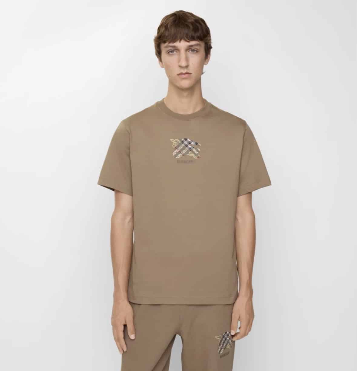 EKD Check Cotton T-shirt