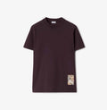 Check Label Cotton T-shirt