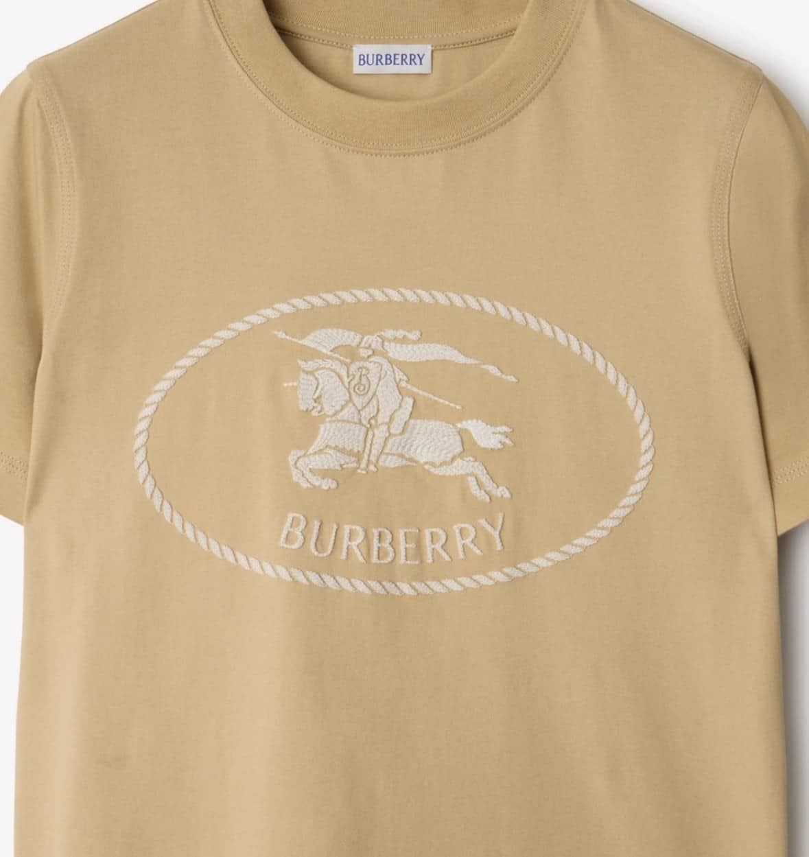 Knight Stamp Cotton T-shirtPrice
