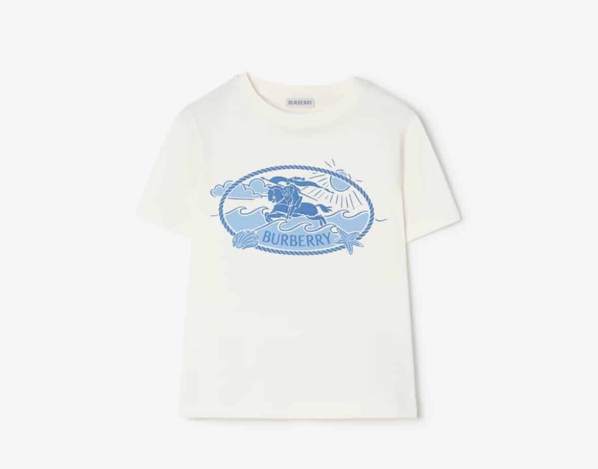 Knight Stamp Cotton T-shirtPrice