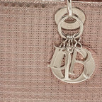 Dior Metallic Rose Gold Micro Cannage