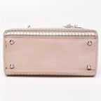 Dior Metallic Rose Gold Micro Cannage
