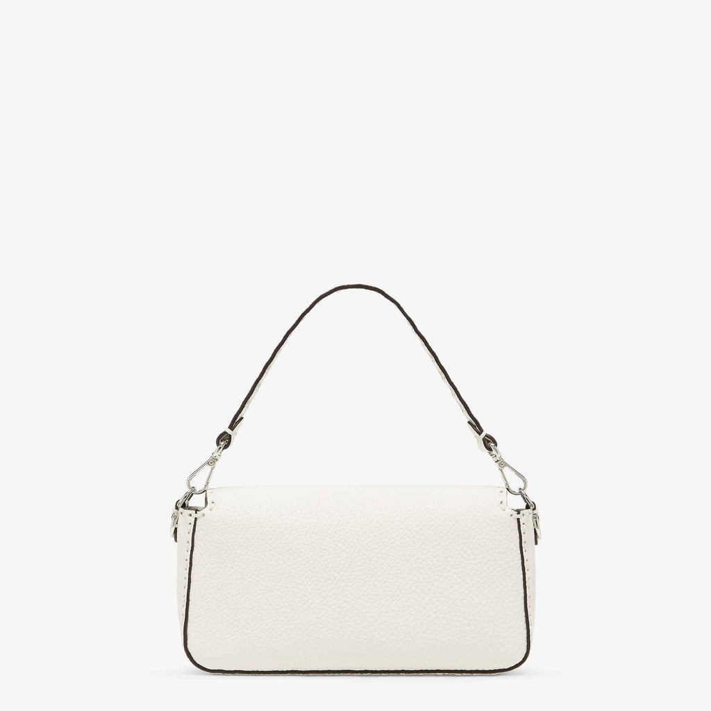 Baguette Ice white Selleria bag