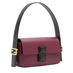 Shoulder Luxury Bag with Strap (Maroon)