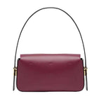 Shoulder Luxury Bag with Strap (Maroon)