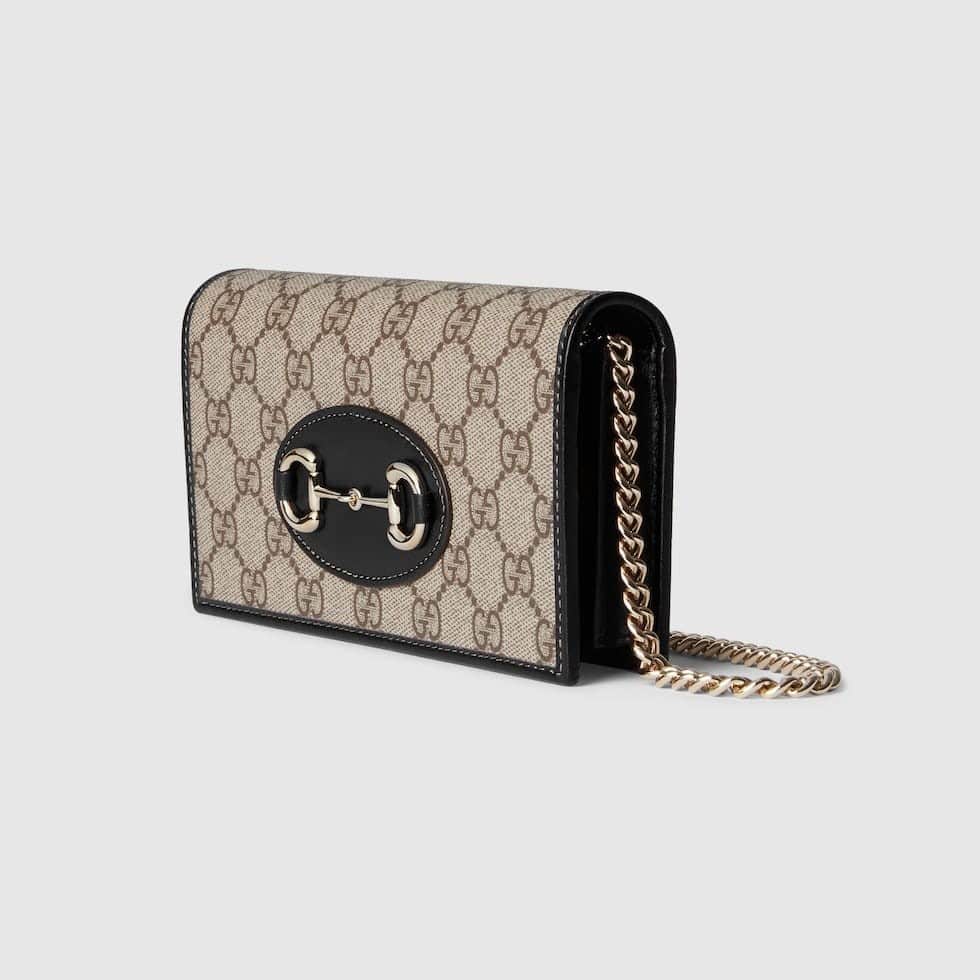 GUCCI HORSEBIT 1955 WALLET WITH CHAIN