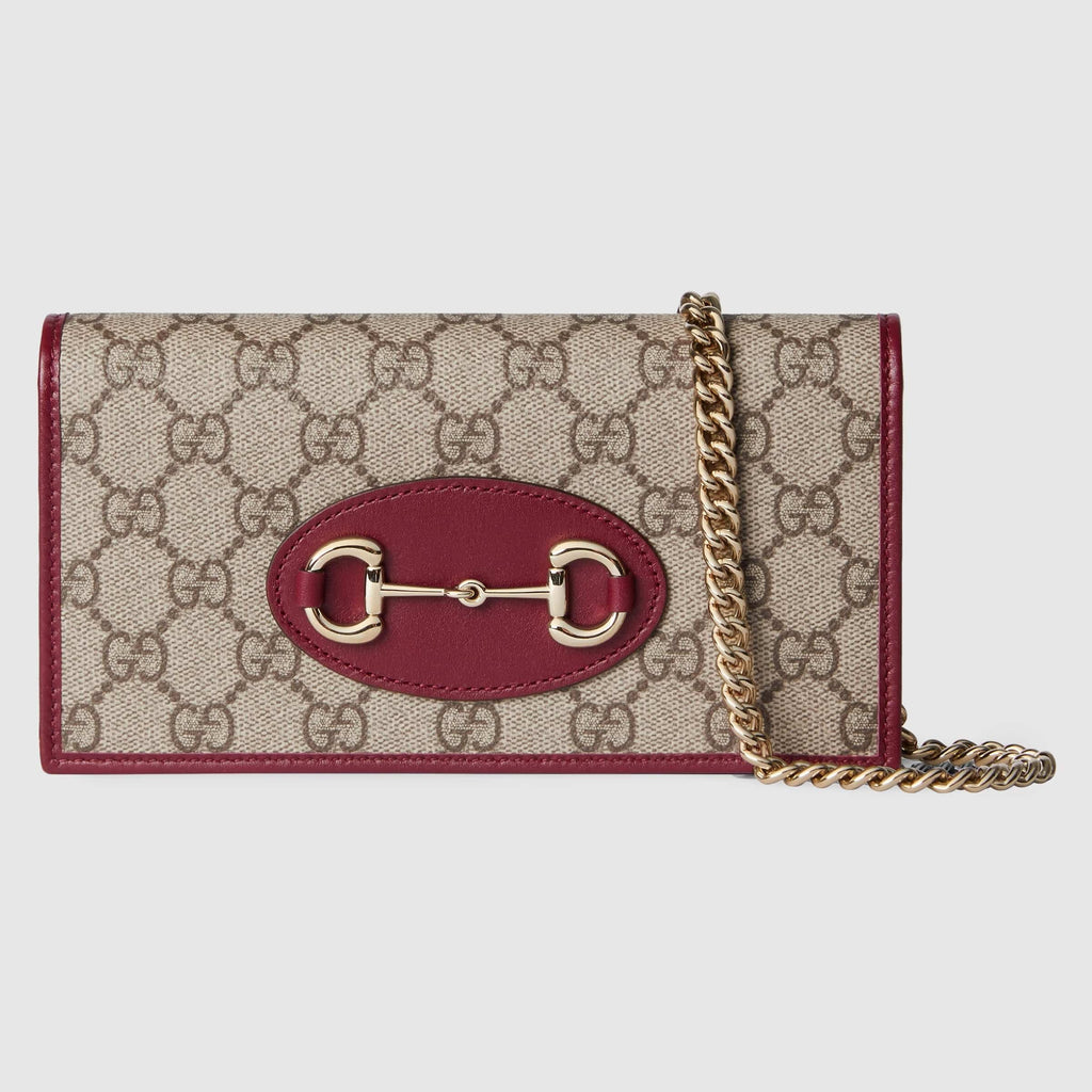 GUCCI HORSEBIT 1955 WALLET WITH CHAIN