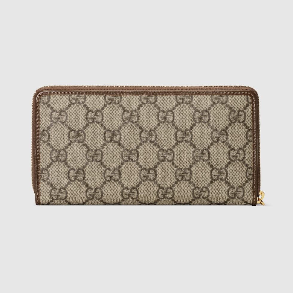 GUCCI HORSEBIT 1955 ZIP AROUND WALLET