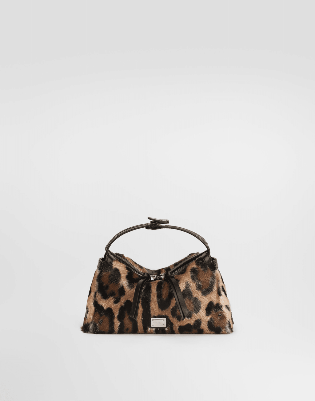 Leopard-print vittoria handbag