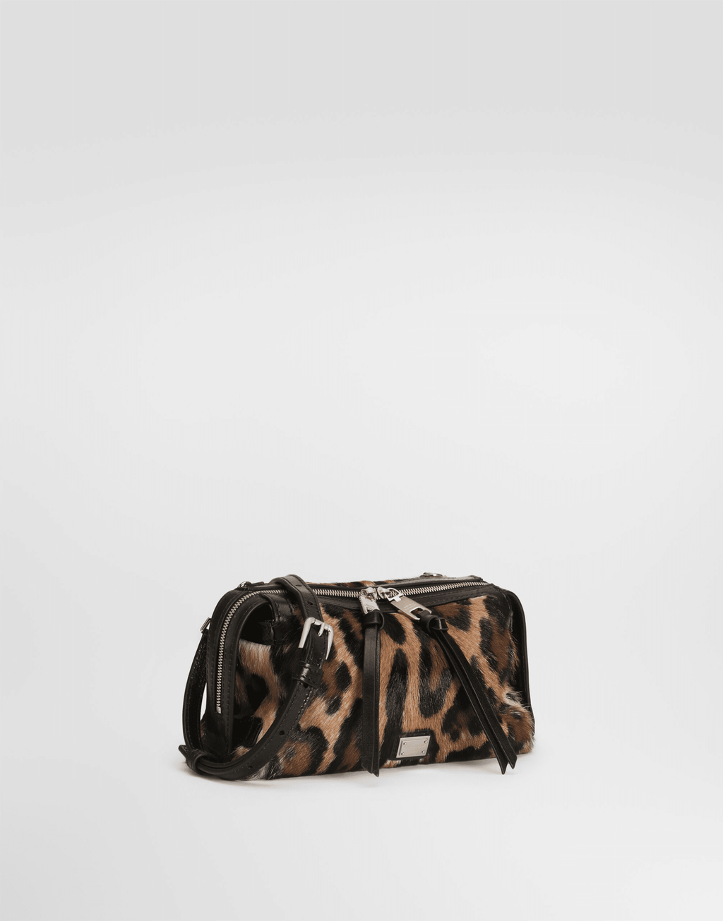 Leopard-print vittoria handbag