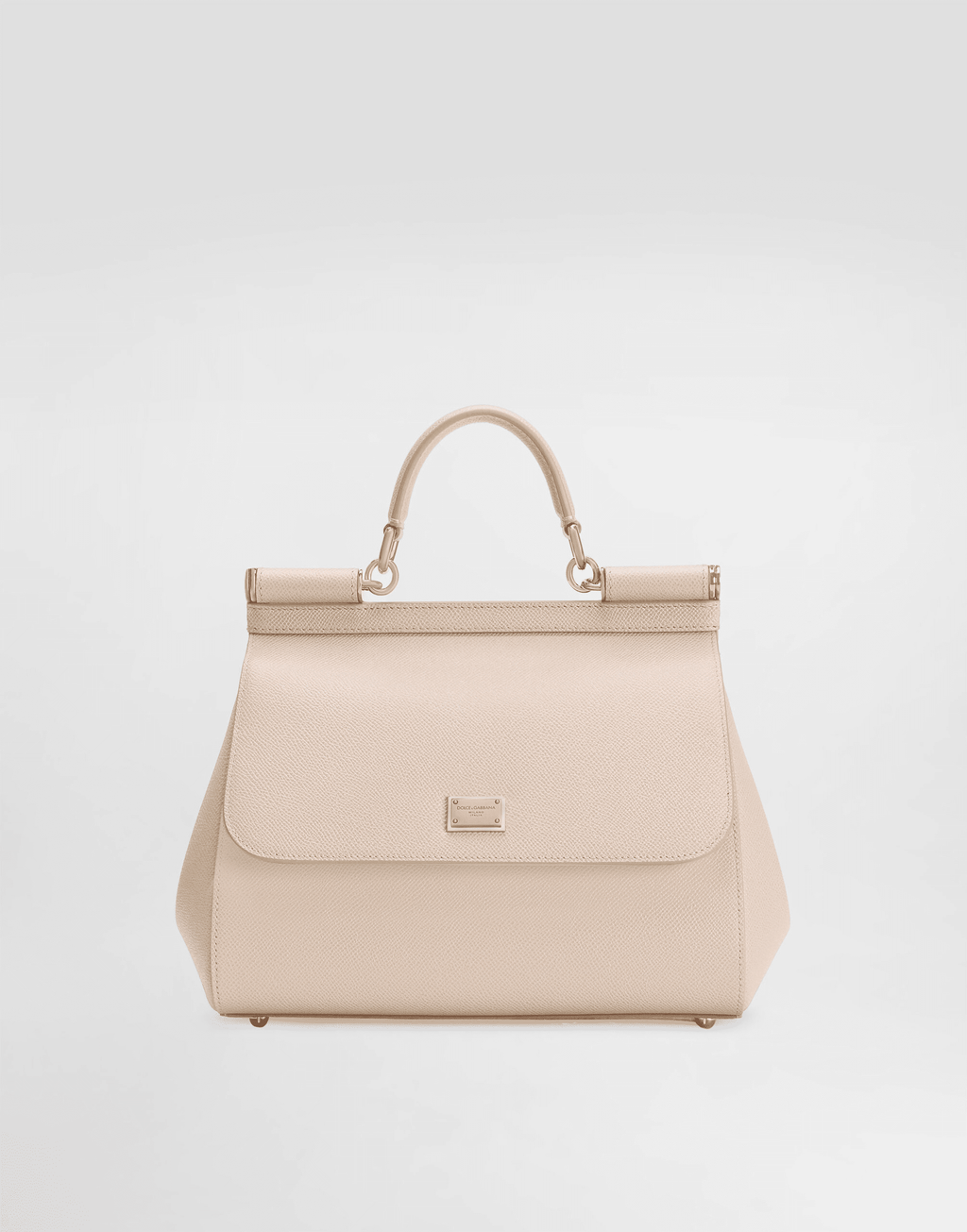 Large Sicily handbag in dauphine calfskin