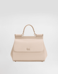 Large Sicily handbag in dauphine calfskin