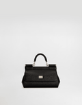 Mini Sicily handbag in dauphine calfskin