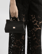 Mini Sicily handbag in dauphine calfskin